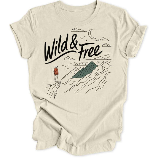 Wild & Free Minimalist Unisex T-Shirt - Wild Spirit