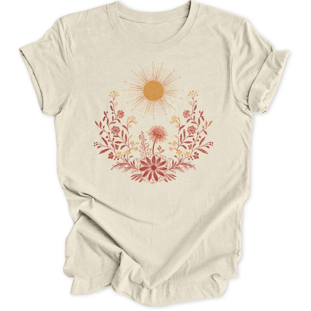 Wildblumen - Kranz Unisex T-Shirt - Wild Spirit