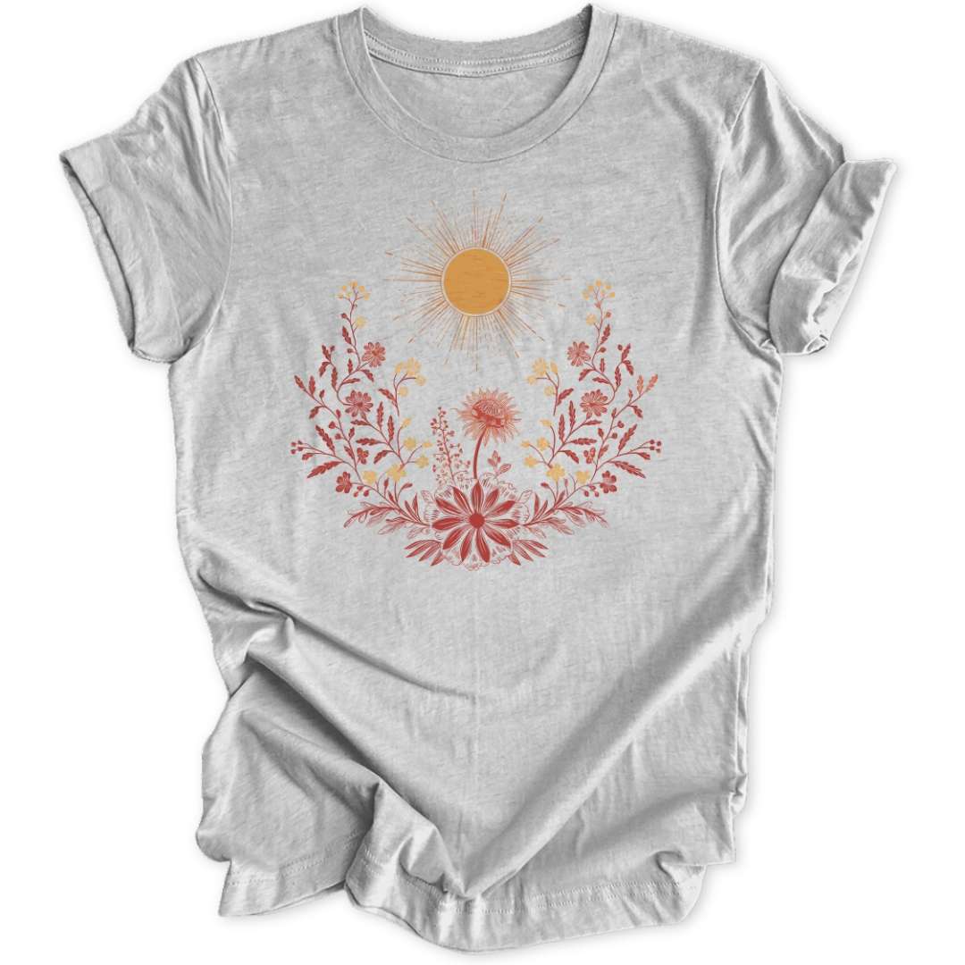 Wildblumen - Kranz Unisex T-Shirt - Wild Spirit
