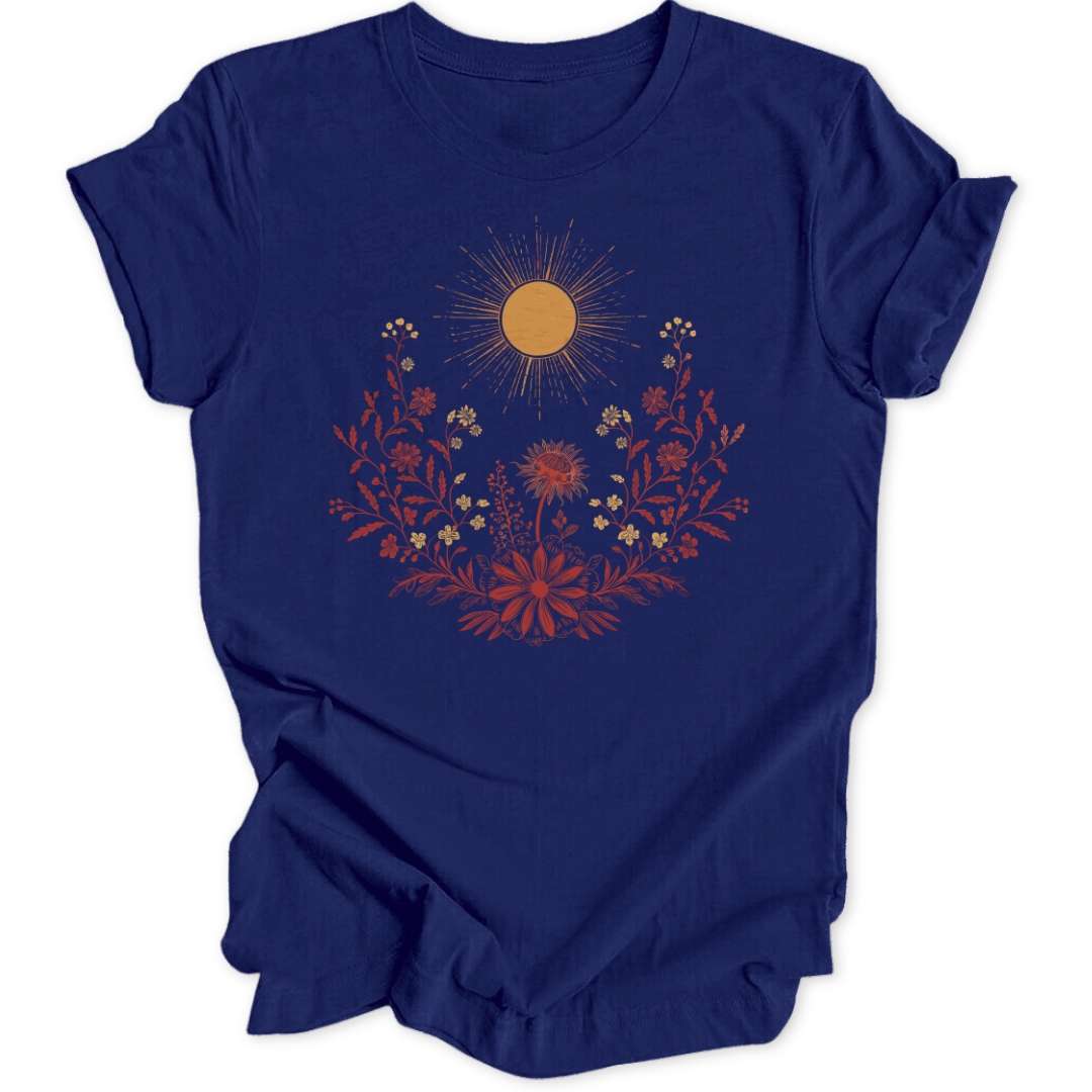 Wildblumen - Kranz Unisex T-Shirt - Wild Spirit