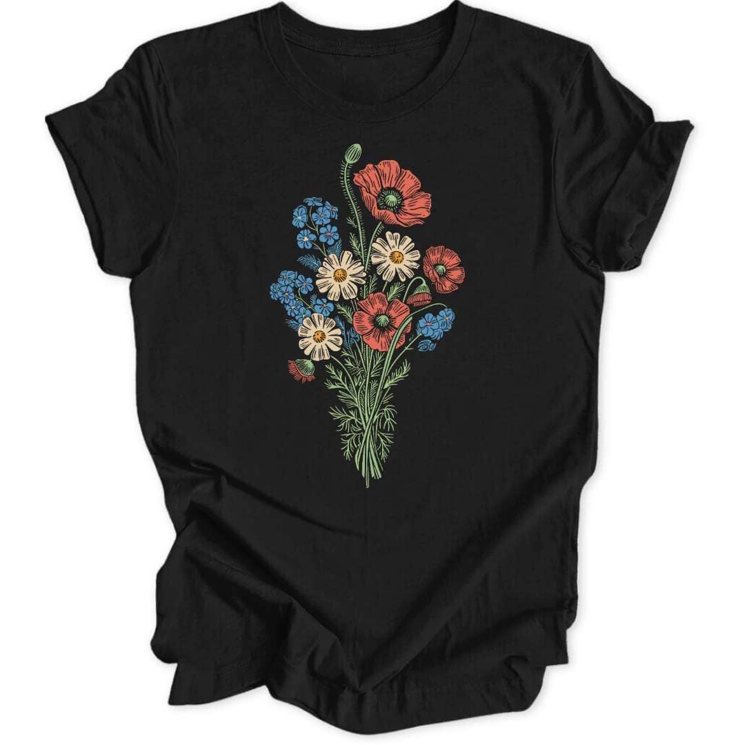 Wildblumenstrauß Unisex T-Shirt - Wild Spirit