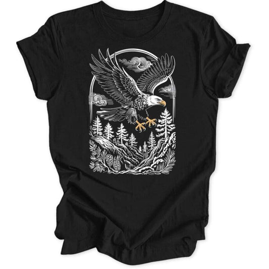 Wilder Adler Unisex T-Shirt - Wild Spirit