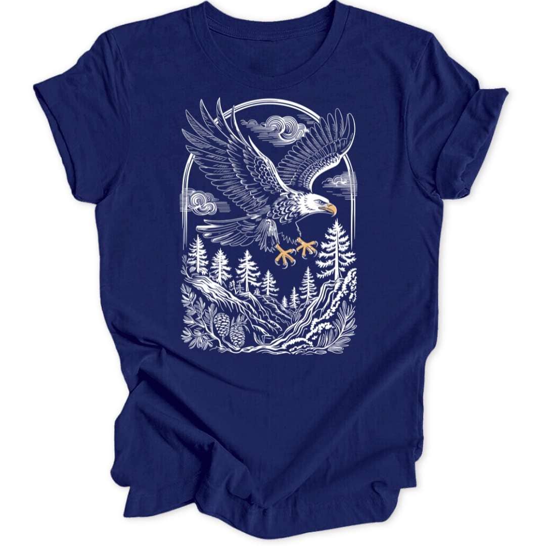 Wilder Adler Unisex T-Shirt - Wild Spirit