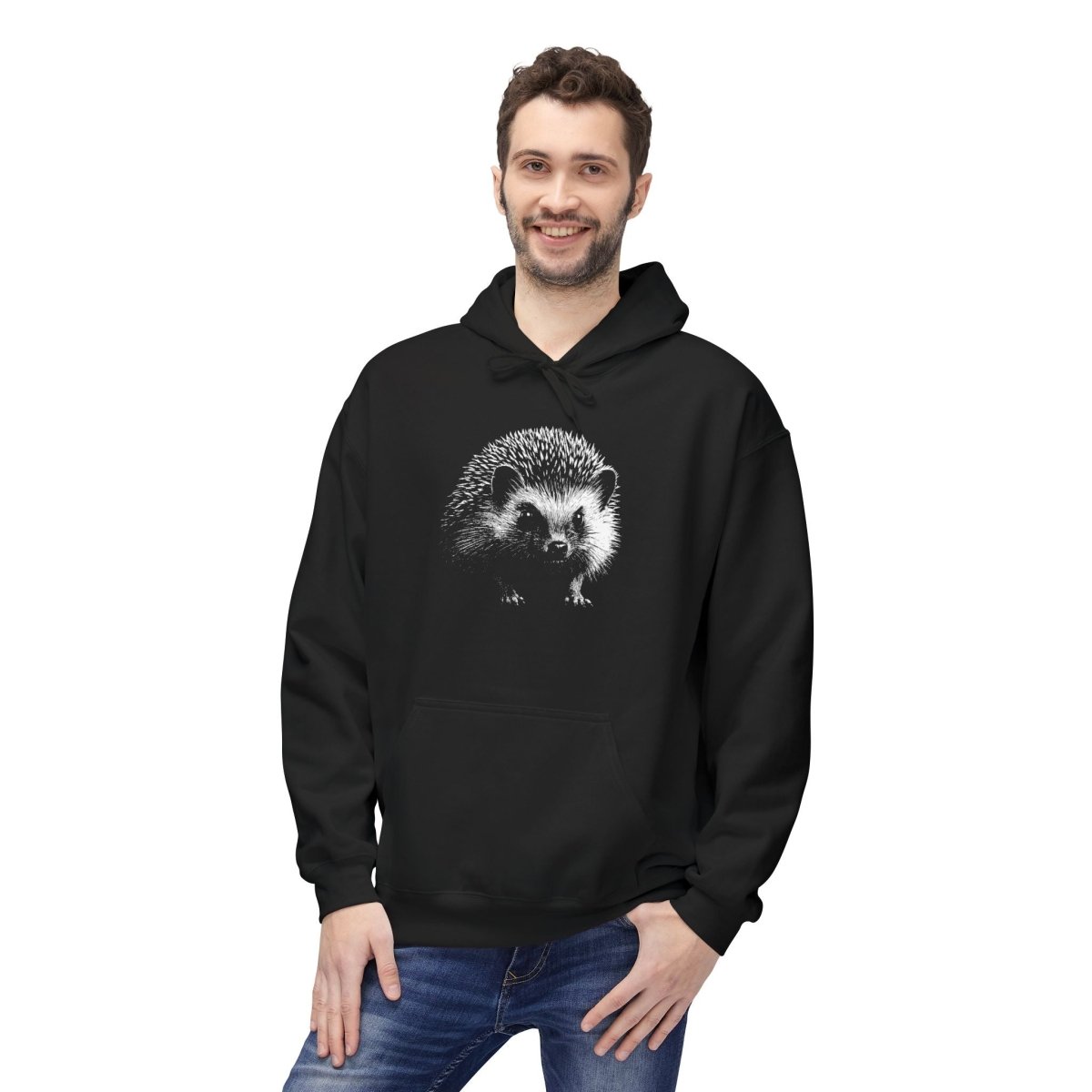Wilder Igel Unisex Hoodie - Wild Spirit