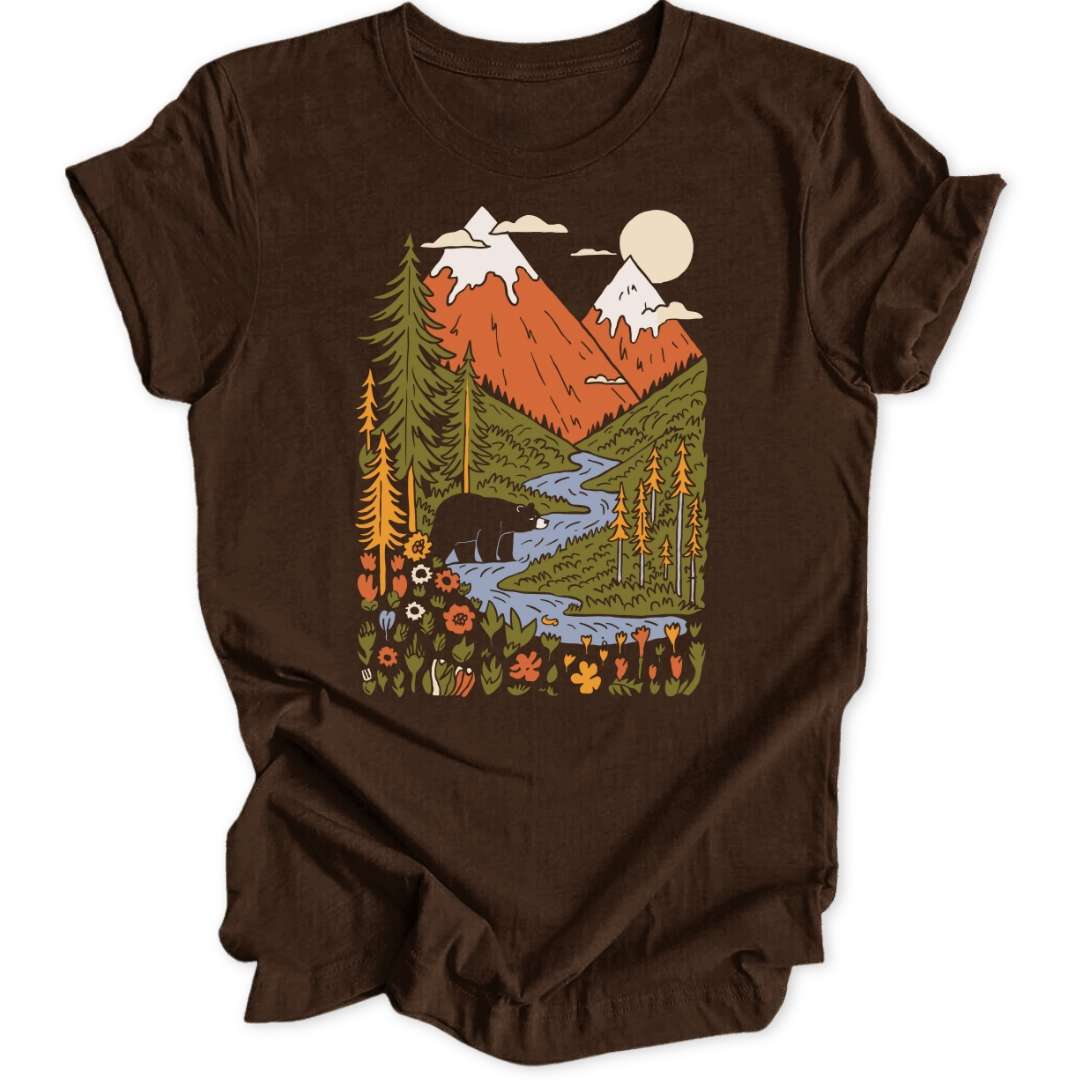 Wilderness Doodle Unisex T-Shirt - Wild Spirit