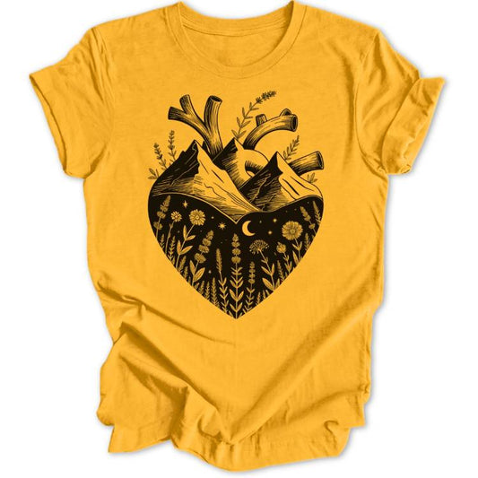 Wildes Herz Unisex T-Shirt - Wild Spirit