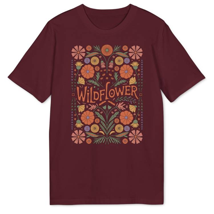 Wildest Flower Bio T-Shirt - Wild Spirit
