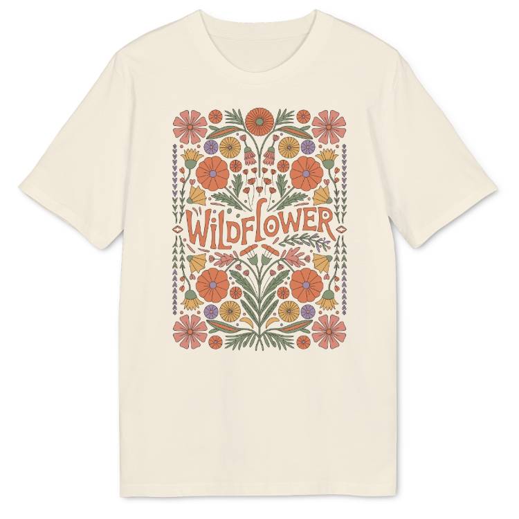 Wildest Flower Bio T-Shirt - Wild Spirit
