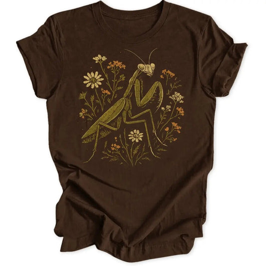 Wildflower Mantis Unisex T-Shirt - Wild Spirit