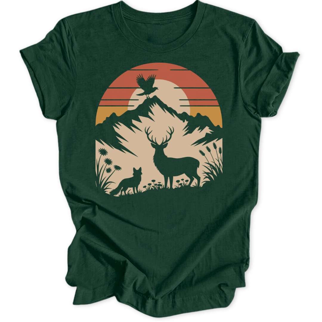Wildlife Sunset Unisex T-Shirt - Wild Spirit