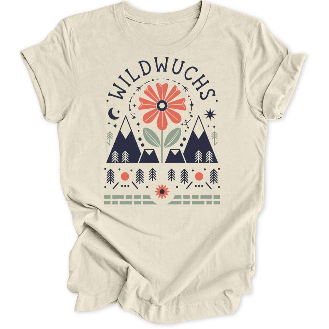 Wildwuchs Blume T-Shirt T-Shirt Natur / S