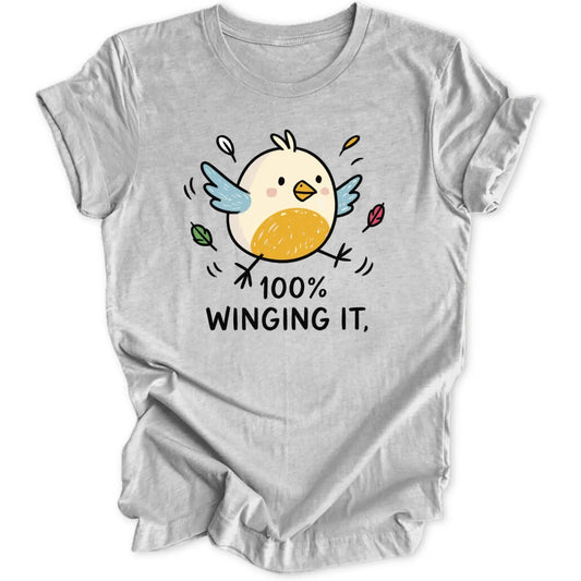 Winging it Unisex T-Shirt - Wild Spirit