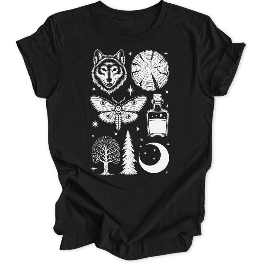 Witch Aesthetic Unisex T-Shirt - Wild Spirit