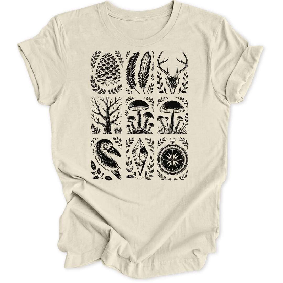 Witchy Grid Unisex T-Shirt - Wild Spirit