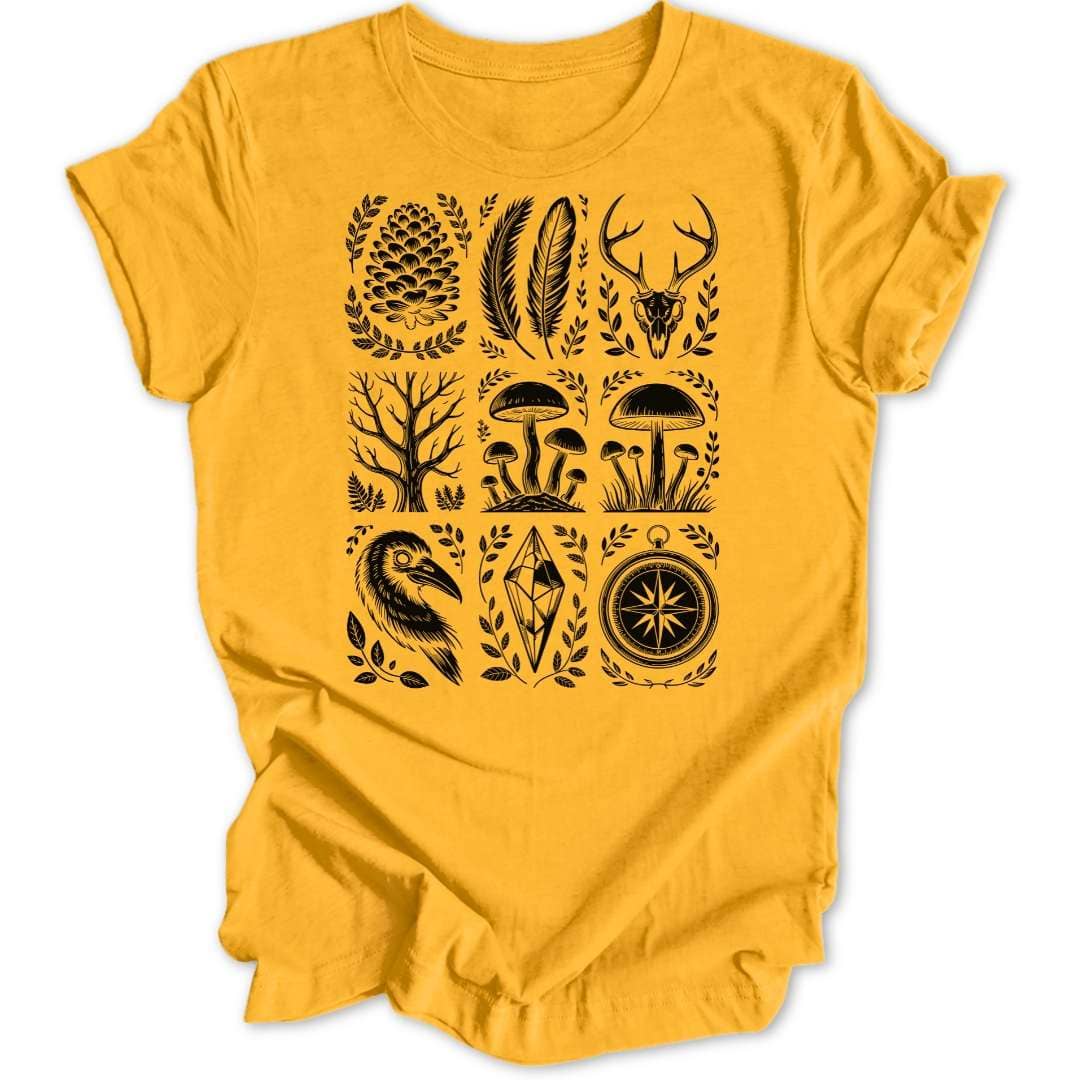 Witchy Grid Unisex T-Shirt - Wild Spirit