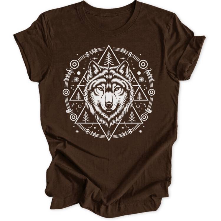 Wolf Mandala Unisex T-Shirt - Wild Spirit