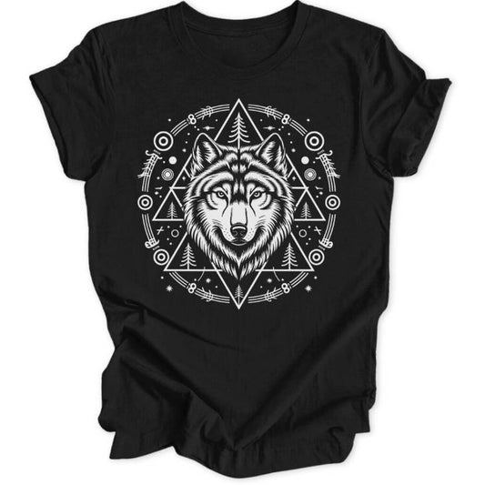 Wolf Mandala Unisex T-Shirt - Wild Spirit