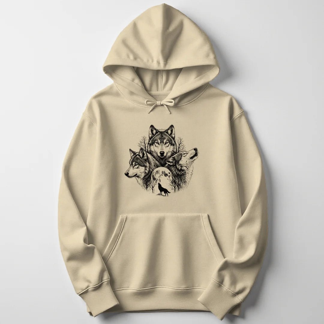 Wolfsrudel Unisex Hoodie - Wild Spirit