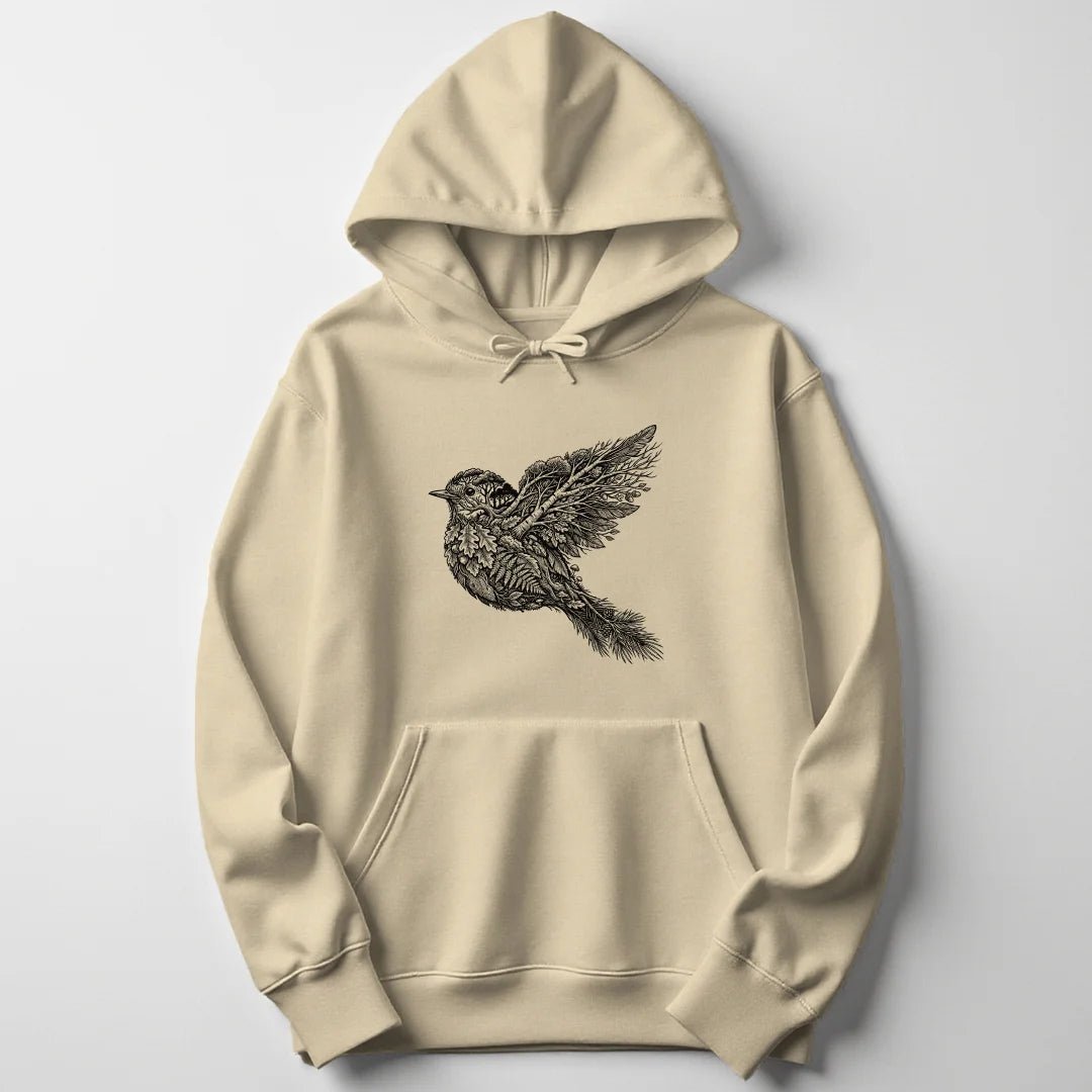 Wood Robin Unisex Hoodie - Wild Spirit