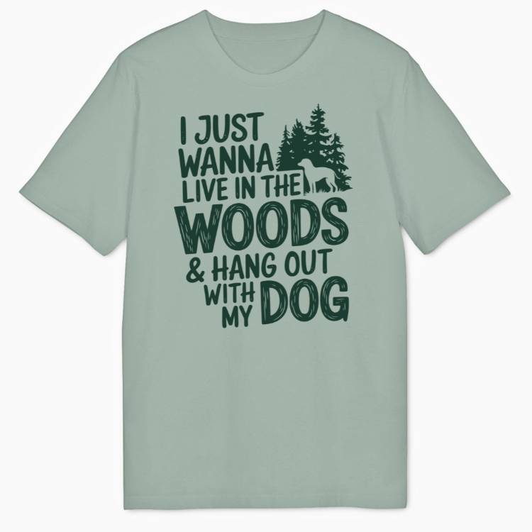 Woods & Dog Bio T-Shirt - Wild Spirit