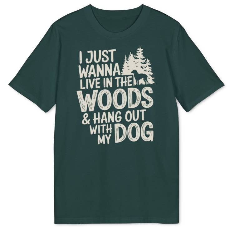Woods & Dog Bio T-Shirt - Wild Spirit