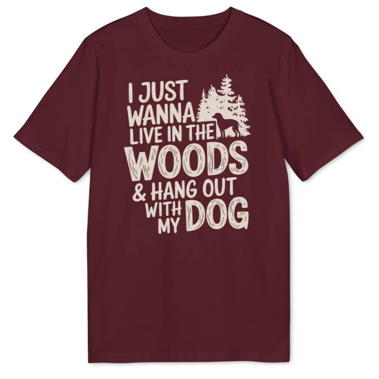 Woods & Dog Bio T-Shirt - Wild Spirit