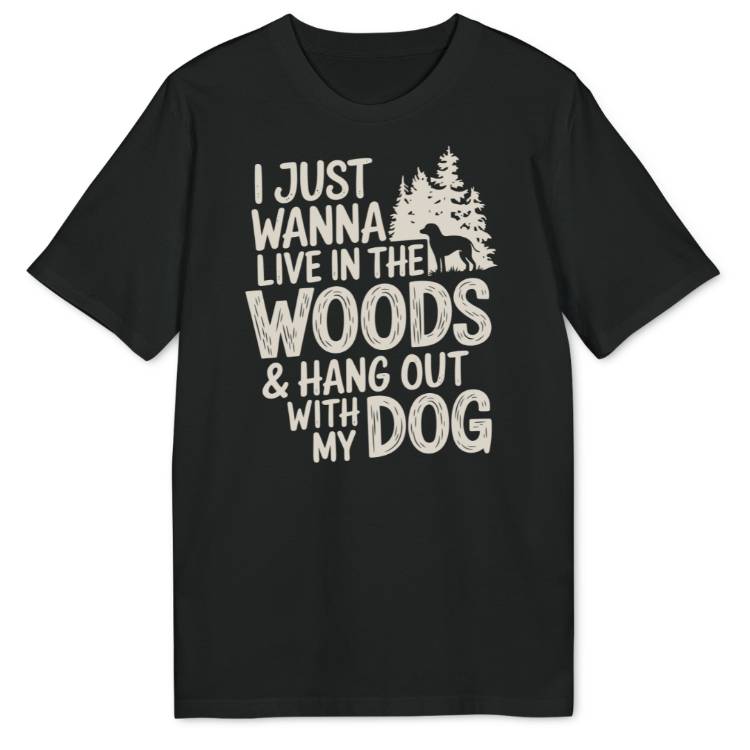 Woods & Dog Bio T-Shirt - Wild Spirit