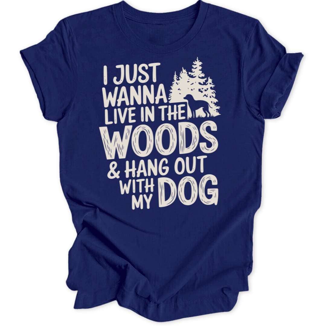 Woods & Dog T-Shirt T-Shirt Navy / S