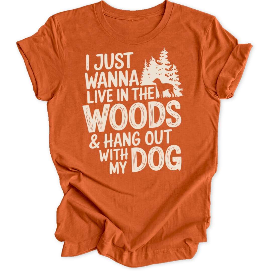 Woods & Dog T-Shirt T-Shirt Orange / S