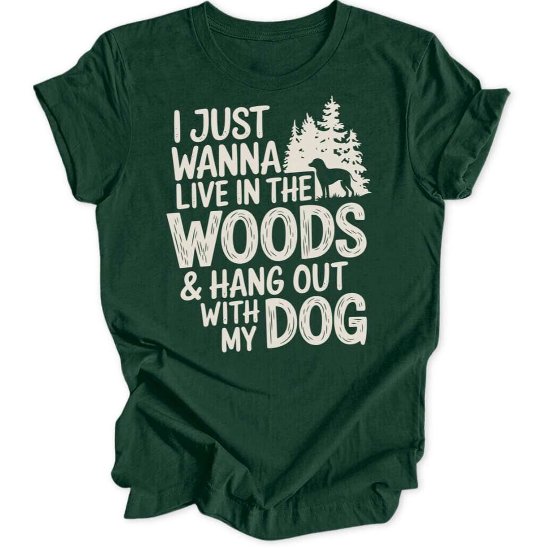 Woods & Dog T-Shirt T-Shirt Waldgrün / S