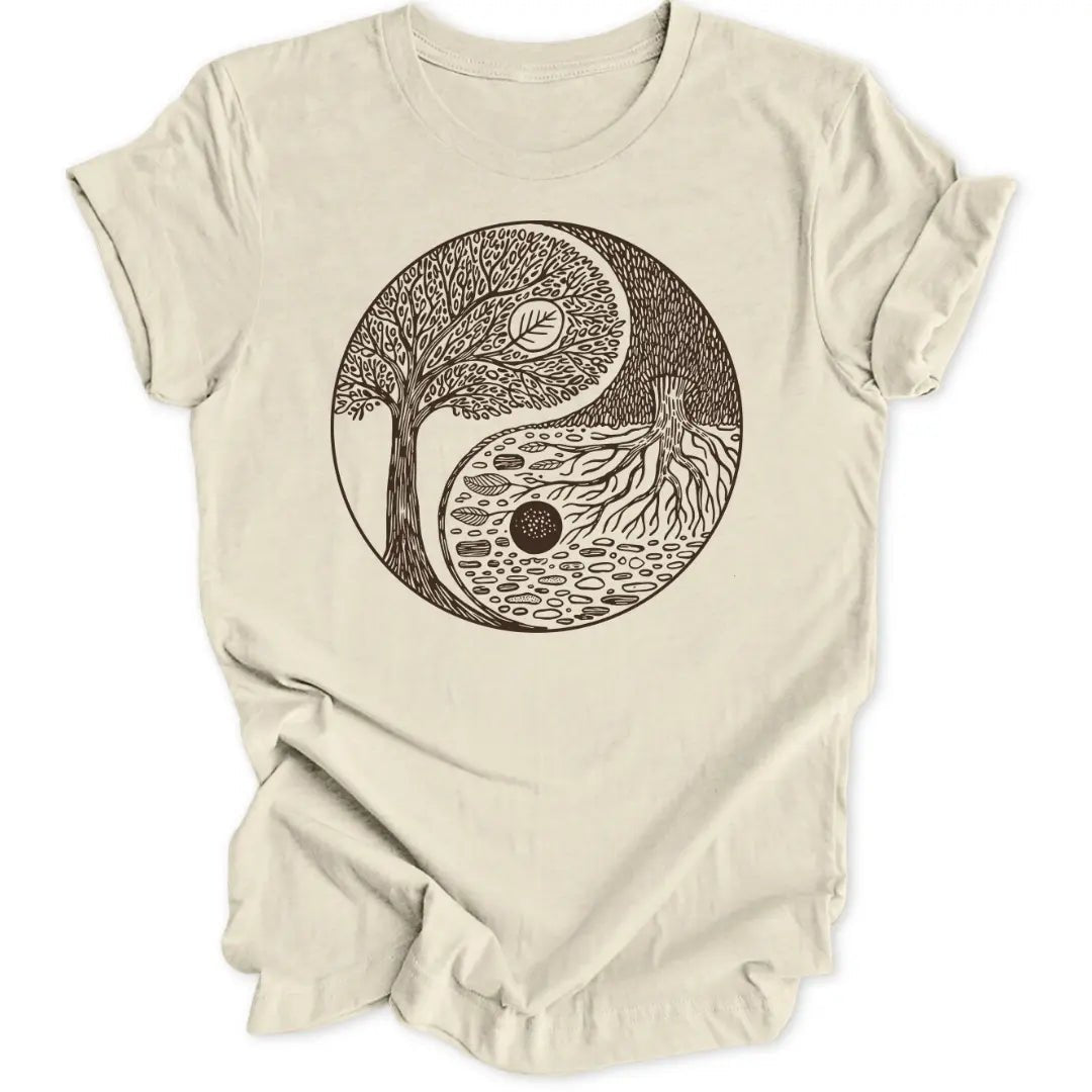 Ying Yang Tree Unisex T-Shirt - Wild Spirit