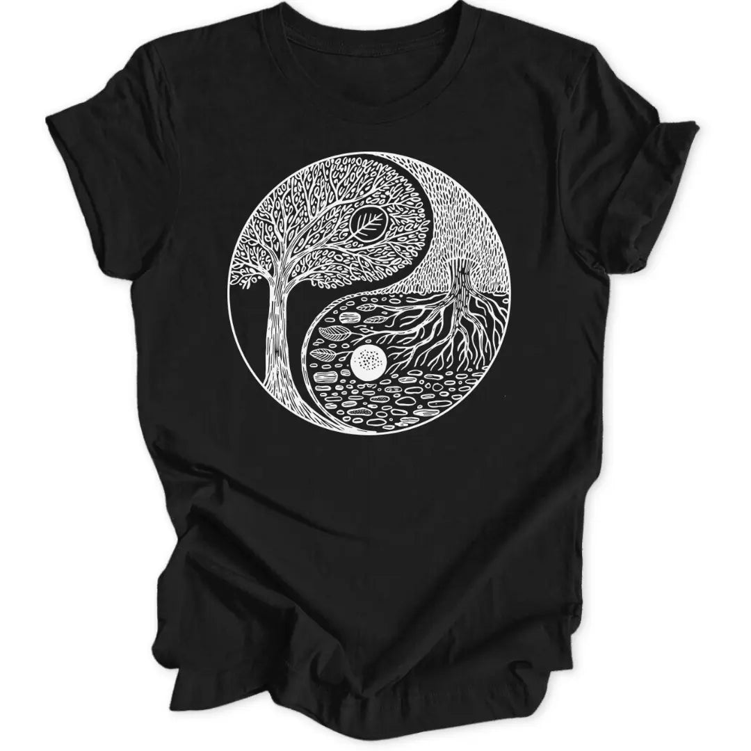 Ying Yang Tree Unisex T-Shirt - Wild Spirit