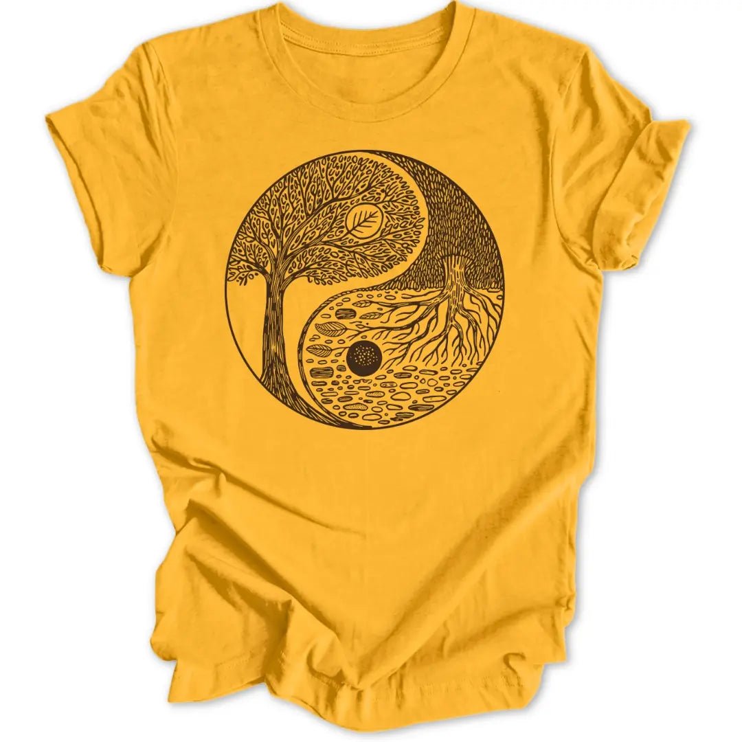 Ying Yang Tree Unisex T-Shirt - Wild Spirit