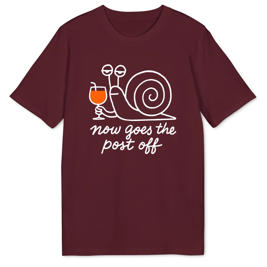 Post Schnecke - Burgundy