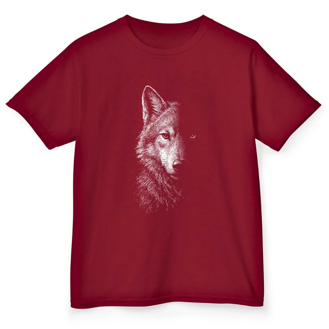 Wolf Spirit - Cardinal Red