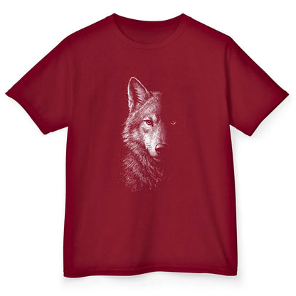 Wolf Spirit - Cardinal Red