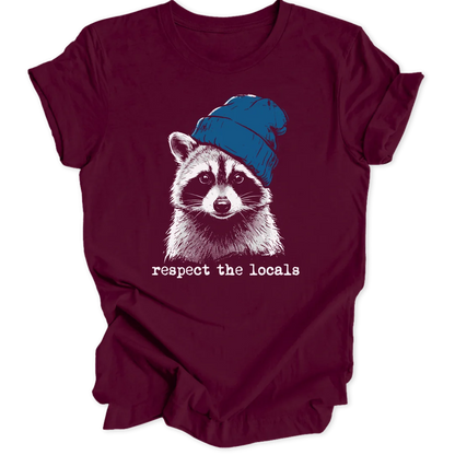 Gangster Raccoon - Maroon