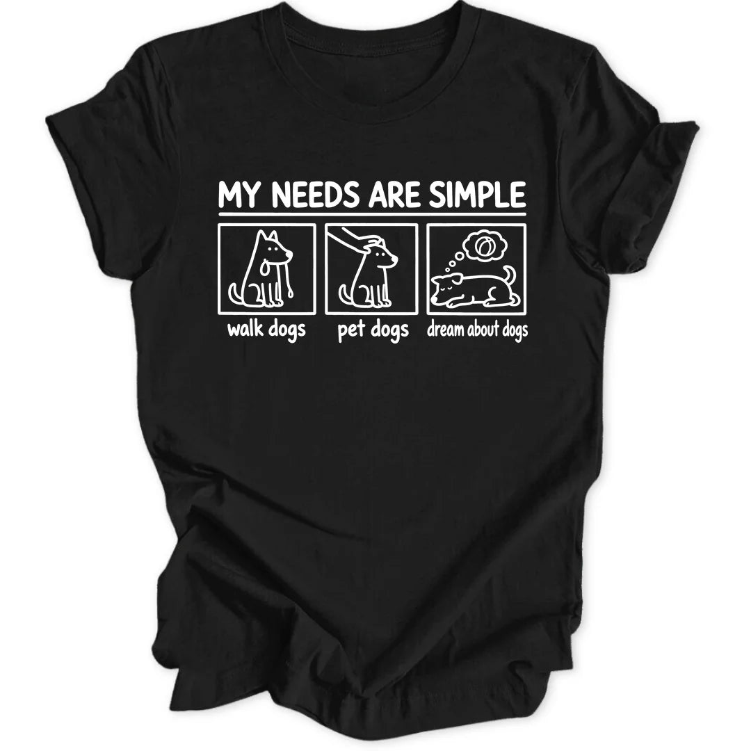 Simple Needs Dogs - Black