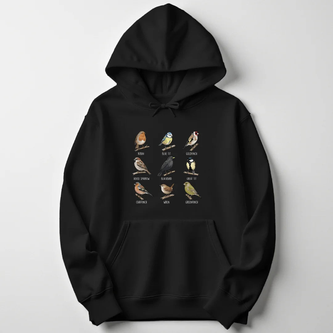 Garden Visitors - Black