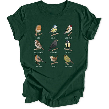 Garden Visitors - Forest Green