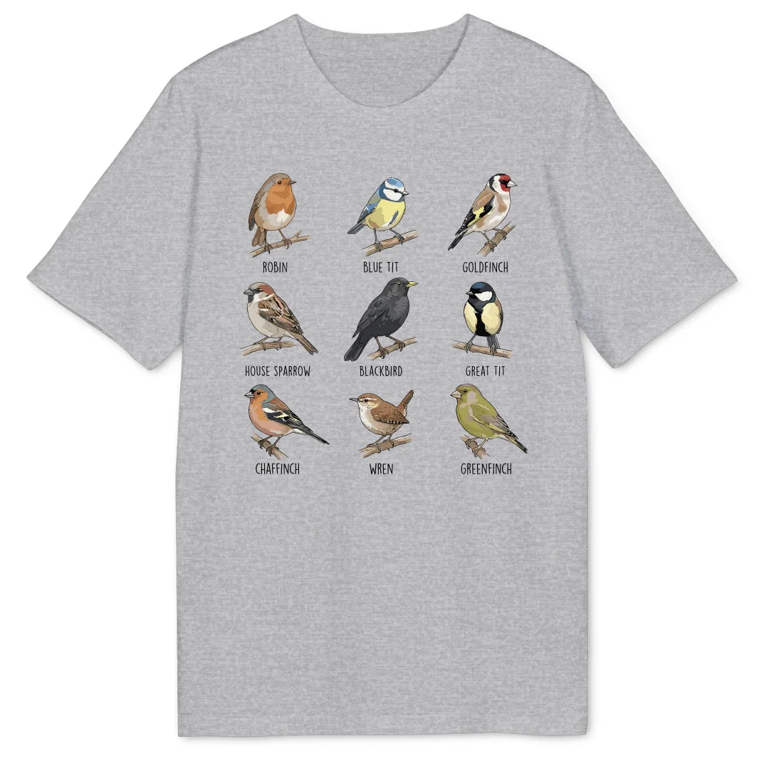 Garden Visitors - Heather Grey