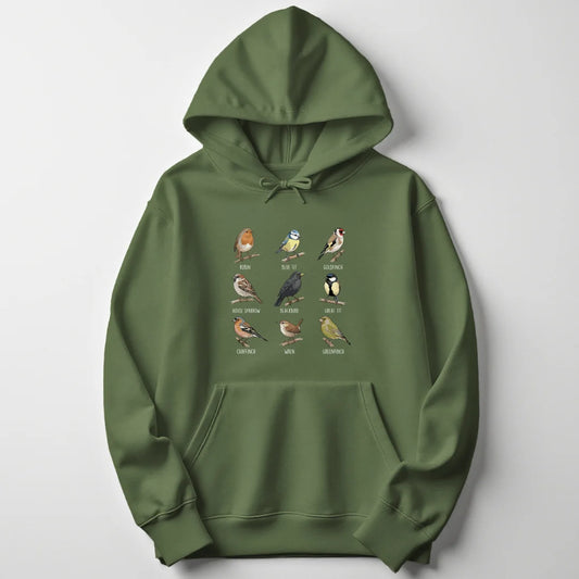Garden Visitors - Military Green
