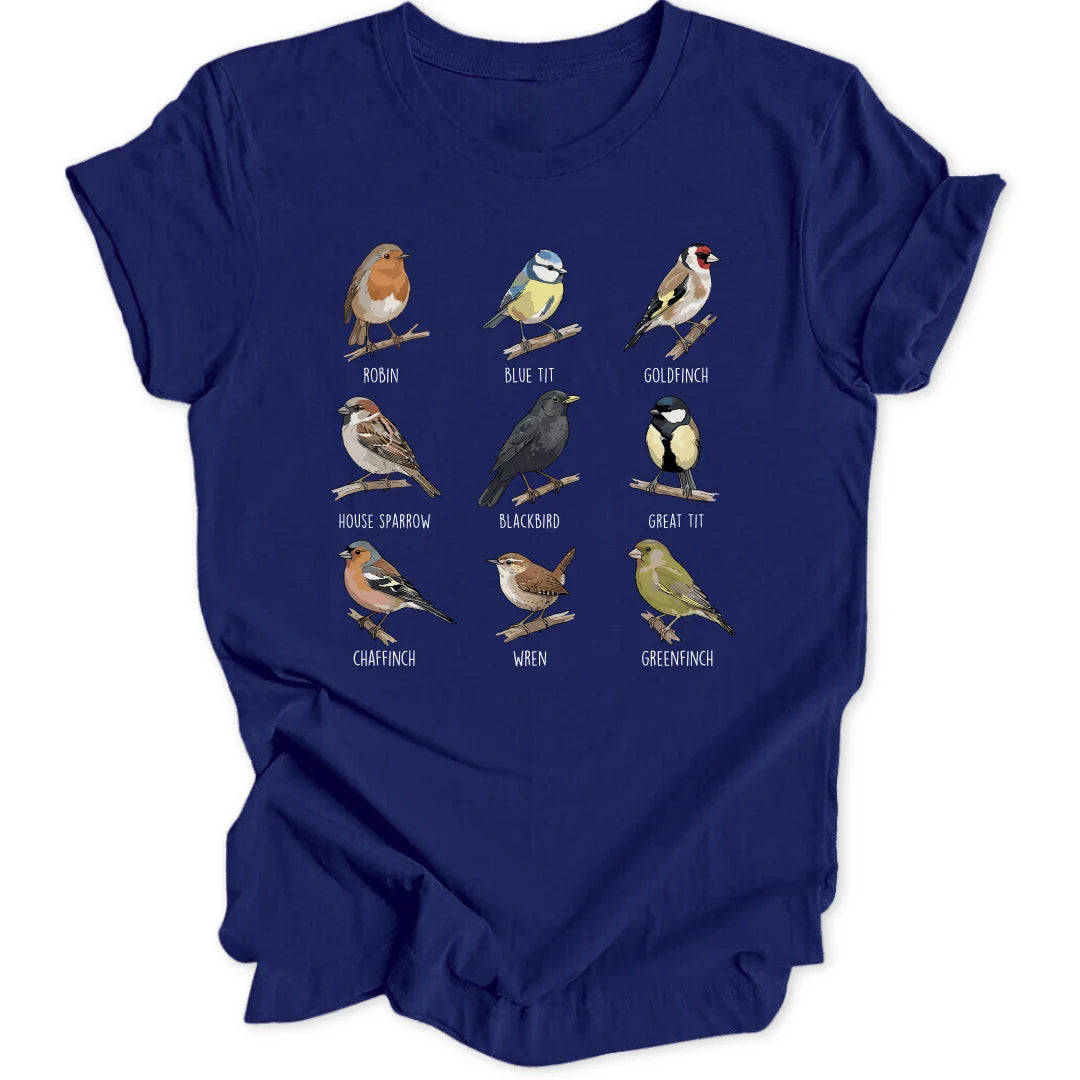 Garden Visitors - Navy