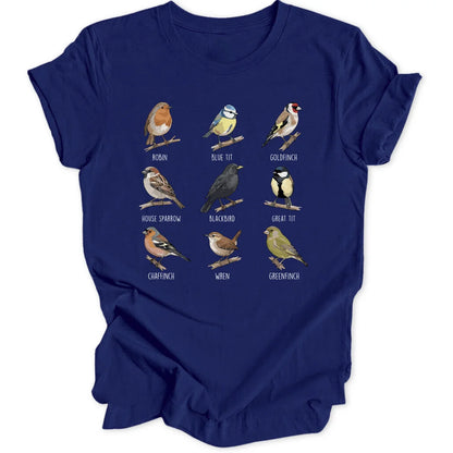Garden Visitors - Navy