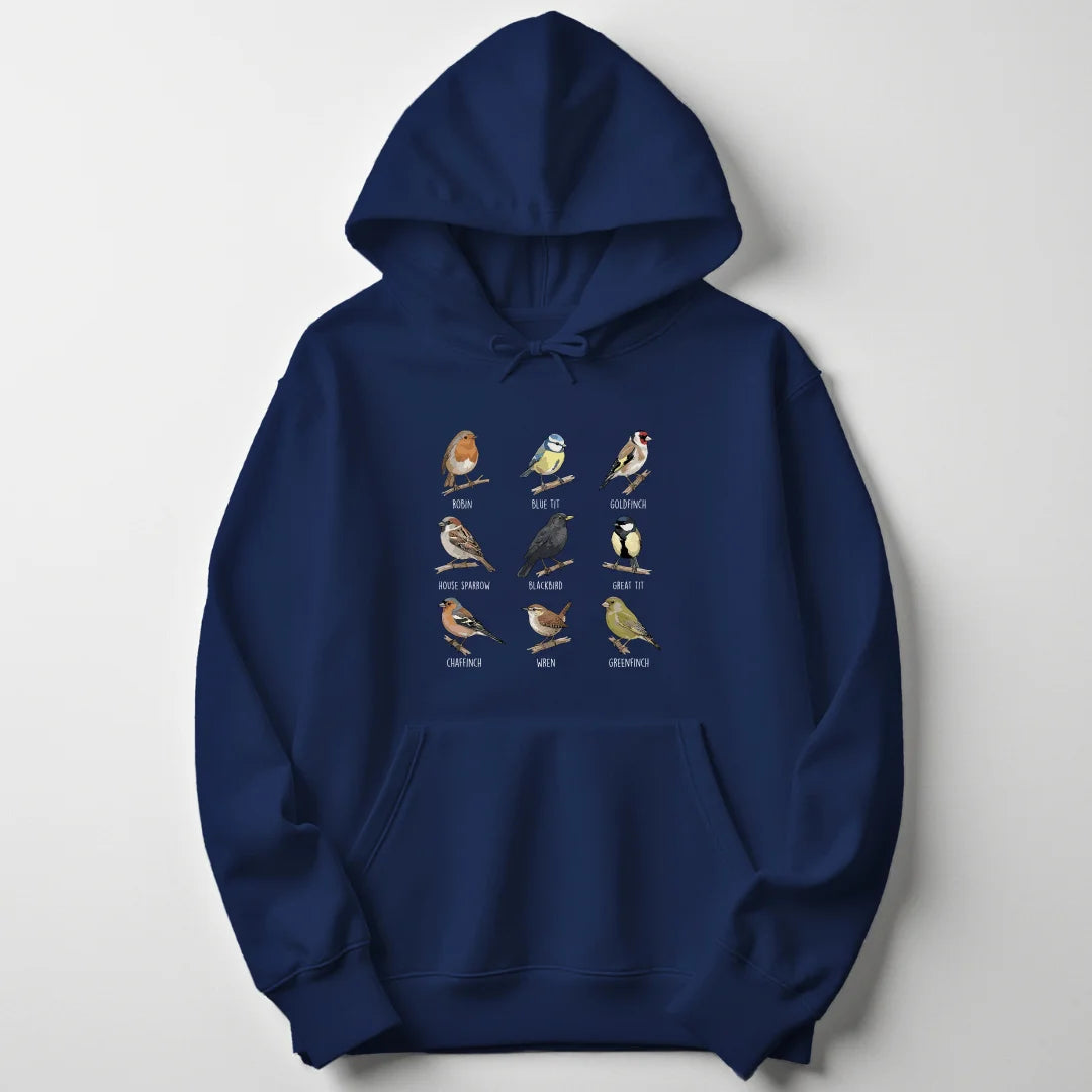 Garden Visitors - Navy