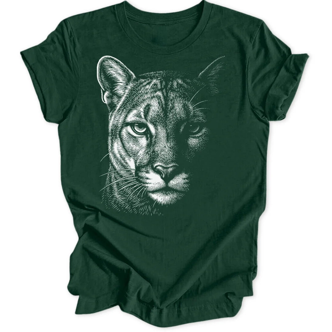 Wild Cougar - Forest Green
