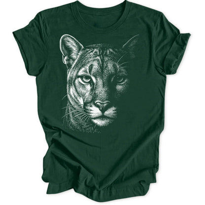 Wild Cougar - Forest Green