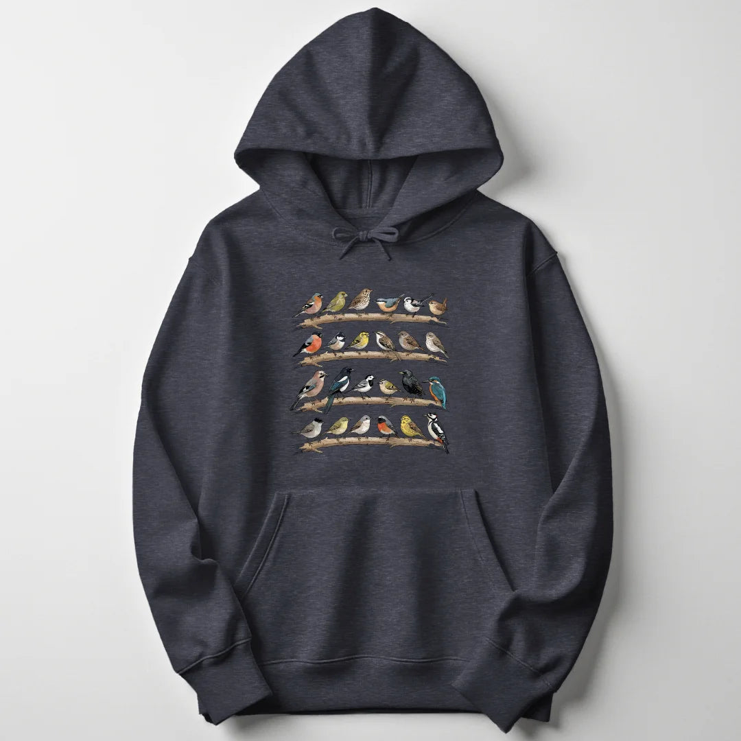 Bird Collection - Dark Heather