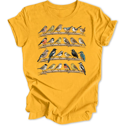 Bird Collection - Gold