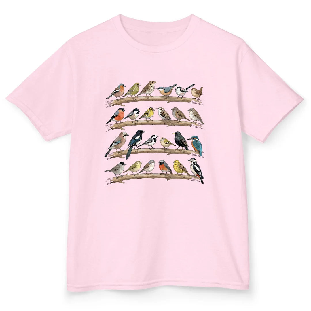 Bird Collection - Light Pink